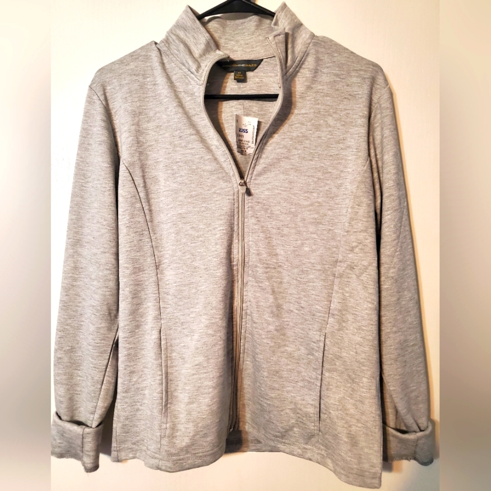 Athletic zip up